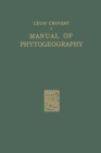 Image for Manual of Phytogeography: An Account of Plant-Dispersal Throughout the World