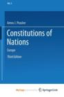 Image for Constitutions of Nations