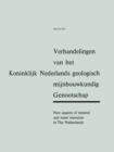 Image for New aspects of mineral and water resources in The Netherlands