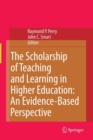 Image for The Scholarship of Teaching and Learning in Higher Education: An Evidence-Based Perspective