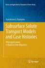 Image for Subsurface Solute Transport Models and Case Histories