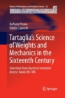Image for Tartaglia’s Science of Weights and Mechanics in the Sixteenth Century