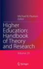 Image for Higher education  : handbook of theory and researchVolume 29