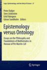 Image for Epistemology versus Ontology