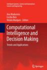 Image for Computational Intelligence and Decision Making : Trends and Applications