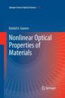 Image for Nonlinear Optical Properties of Materials