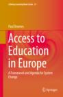 Image for Access to education in Europe: a framework and agenda for system change : Volume 21