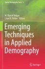 Image for Emerging Techniques in Applied Demography