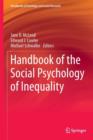 Image for Handbook of the social psychology of inequality