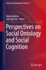 Image for Perspectives on social ontology and social cognition : 4