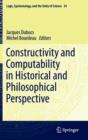 Image for Constructivity and Computability in Historical and Philosophical Perspective