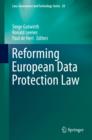 Image for Reforming European data protection law : 20