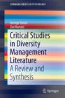 Image for Critical studies in diversity management literature  : a review and synthesis
