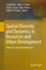 Image for Spatial diversity and dynamics in resources and urban developmentVolume II,: Urban development
