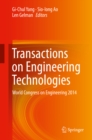 Image for Transactions on engineering technologies: World Congress on Engineering 2014.