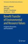 Image for Benefit Transfer of Environmental and Resource Values