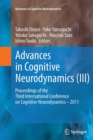 Image for Advances in Cognitive Neurodynamics (III)