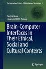 Image for Brain-Computer-Interfaces in their ethical, social and cultural contexts