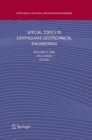 Image for Special Topics in Earthquake Geotechnical Engineering