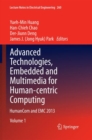 Image for Advanced technologies, embedded and multimedia for human-centric computing  : HumanCom and EMC 2013