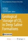 Image for Geological Storage of CO2 in Deep Saline Formations