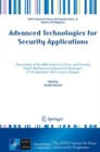 Image for Advanced Technologies for Security Applications : Proceedings of the NATO Science for Peace and Security &#39;Cluster Workshop on Advanced Technologies&#39;, 17-18 September 2019, Leuven, Belgium
