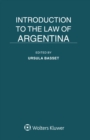 Image for Introduction to the Law of Argentina