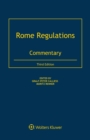 Image for Rome Regulations: Commentary