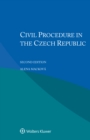 Image for Civil Procedure in the Czech Republic