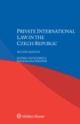 Image for Private International Law in the Czech Republic