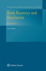 Image for Bank recovery and resolution : volume 26
