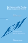 Image for EU Framework for Foreign Direct Investment Control