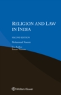 Image for Religion and Law in India