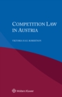 Image for Competition Law in Austria