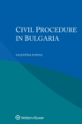 Image for Civil Procedure in Bulgaria