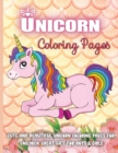 Image for Unicorn Coloring Pages : A children&#39;s coloring pages with unicorn for kids ages 4-8, 35 adorable designs for boys and girls