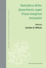 Image for Quaestiones super Priora Analytica Aristotelis
