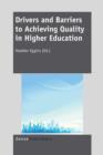Image for Drivers and Barriers to Achieving Quality in Higher Education