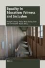 Image for Equality in Education : Fairness and Inclusion