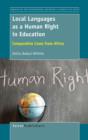 Image for Local Languages as a Human Right in Education