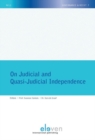 Image for On Judicial and Quasi-Judicial Independence