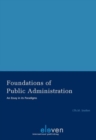 Image for Foundations of Public Administration