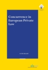 Image for Concurrence in European Private Law