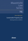 Image for Sustainable Property Law : Reckoning, Resilience, and Reform