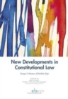 Image for New Developments in Constitutional Law : Essays in Honour of Andras Sajo