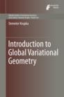 Image for Introduction to Global Variational Geometry