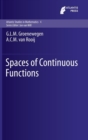 Image for Spaces of Continuous Functions