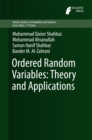 Image for Ordered random variables: theory and applications
