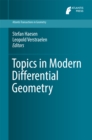Image for Topics in Modern Differential Geometry