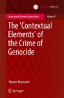 Image for The &#39;Contextual Elements&#39; of the Crime of Genocide